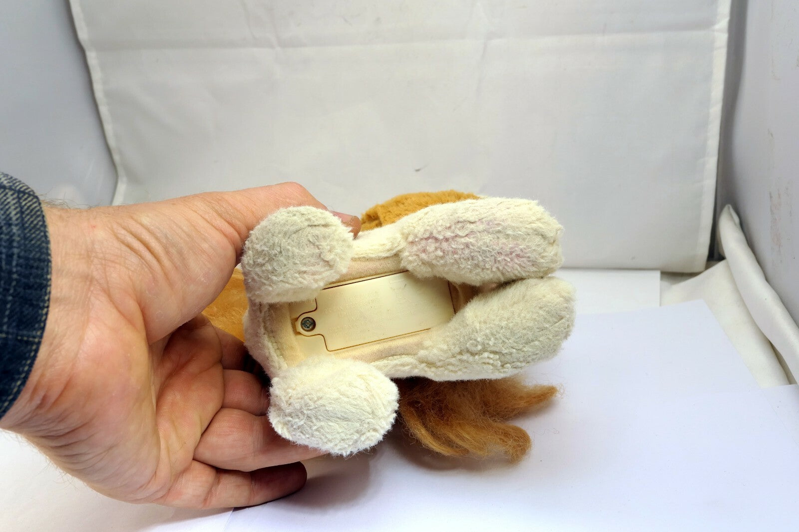 Hasbro Fur Real Friends Princess Brown White Dog  Barks Pull Girl