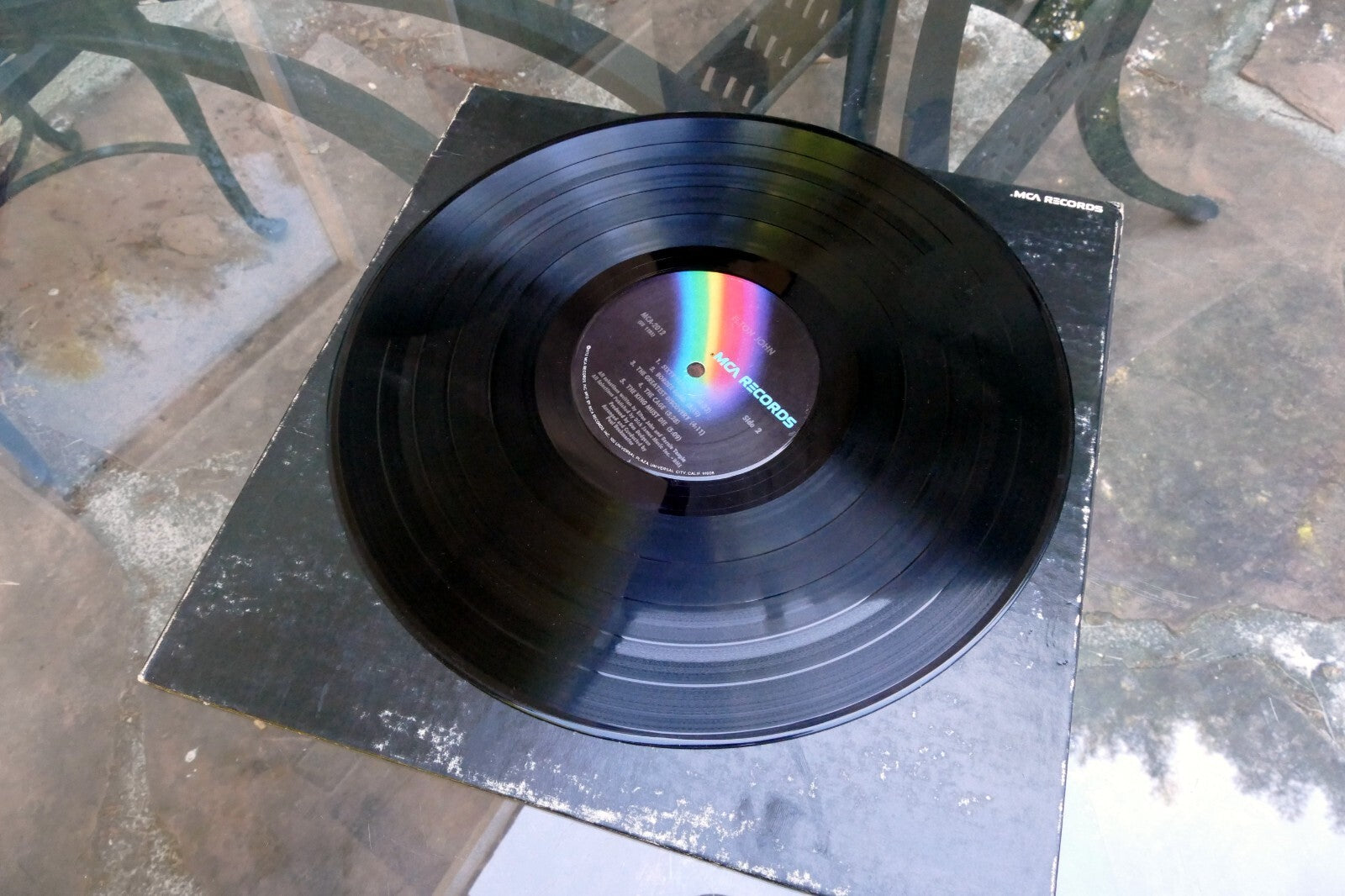 Vintage Elton John, LP Record, Gatefold (1973) MCA-2012 (US 1181)