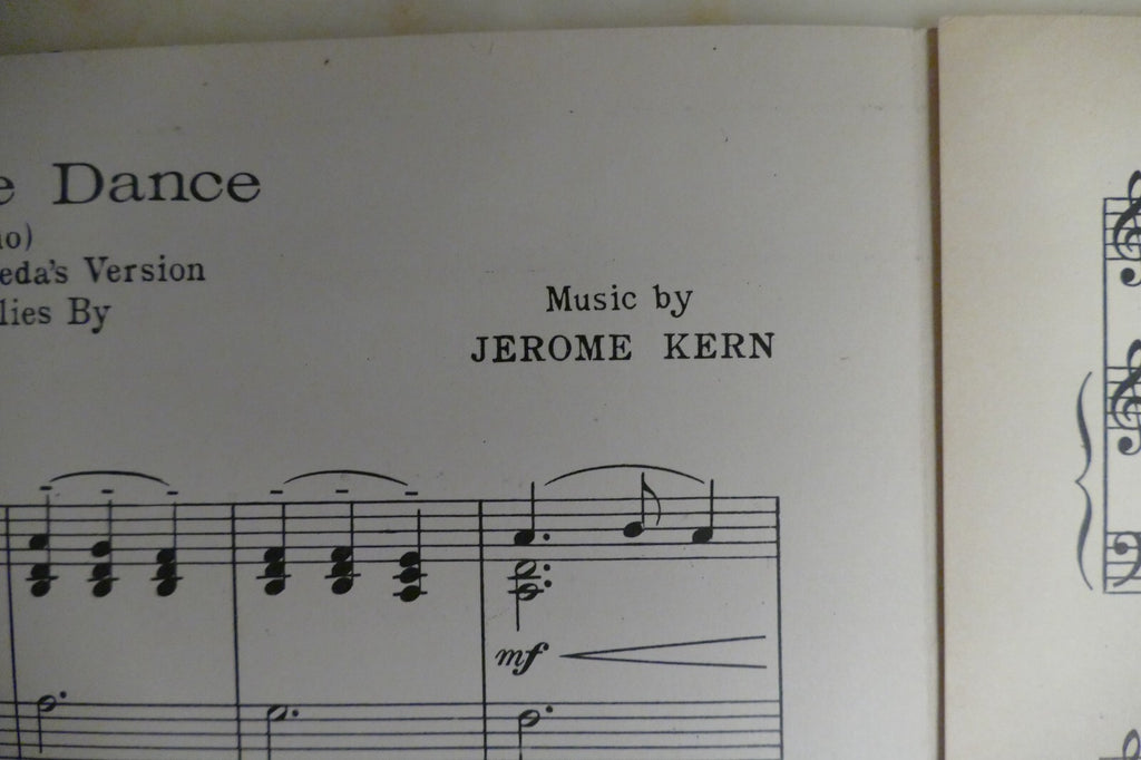 One More Dance 1932 by Jerome Kern from "Music In The Air" musical
