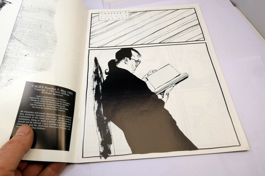 CAGES Number FIVE of TEN - by Dave McKean (Chapter 7: Strata) May 1992