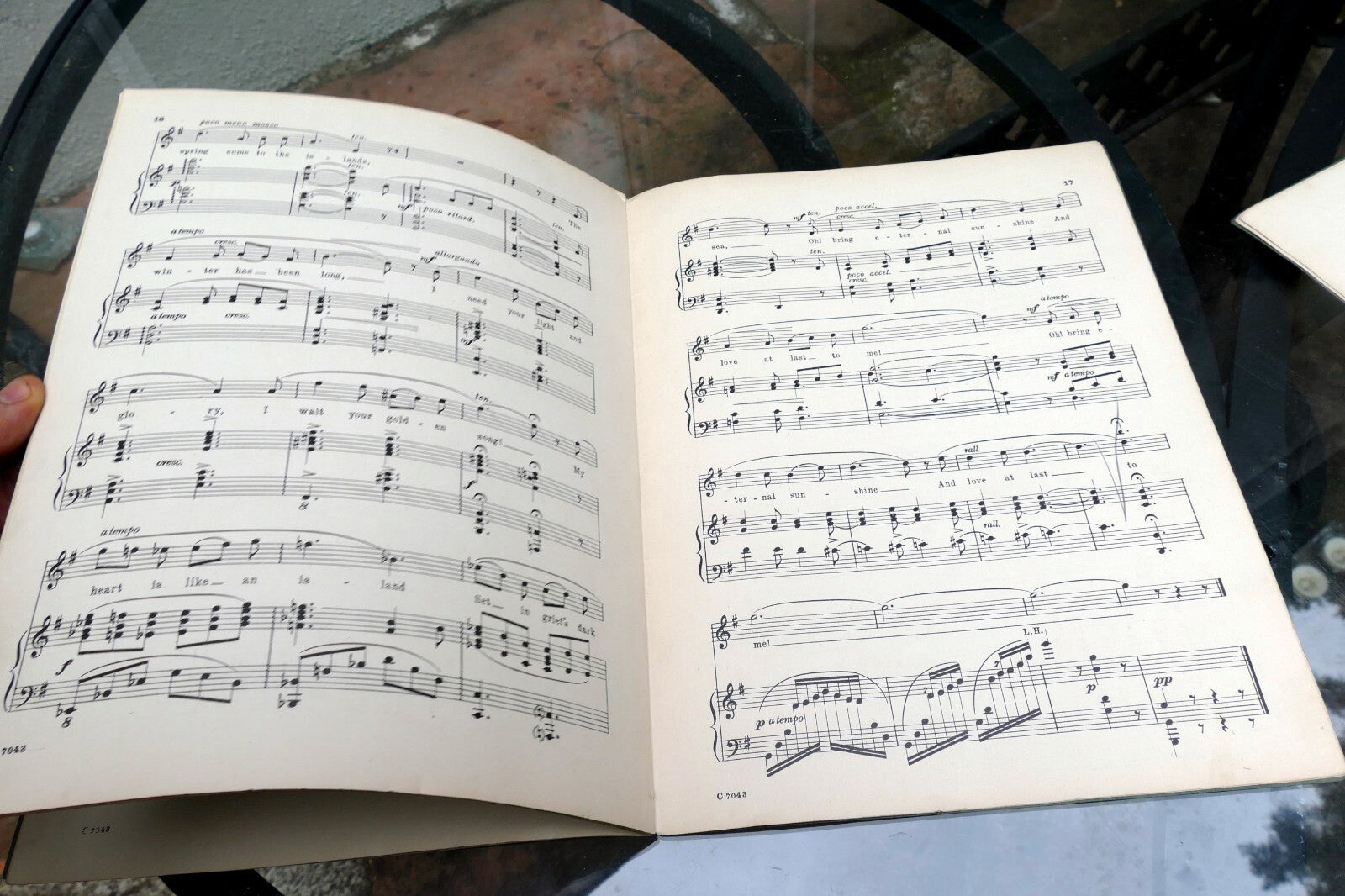 Songs Of The Southern Isles Edward Teschemacher Hermann Lohr SHEET MUSIC 1924