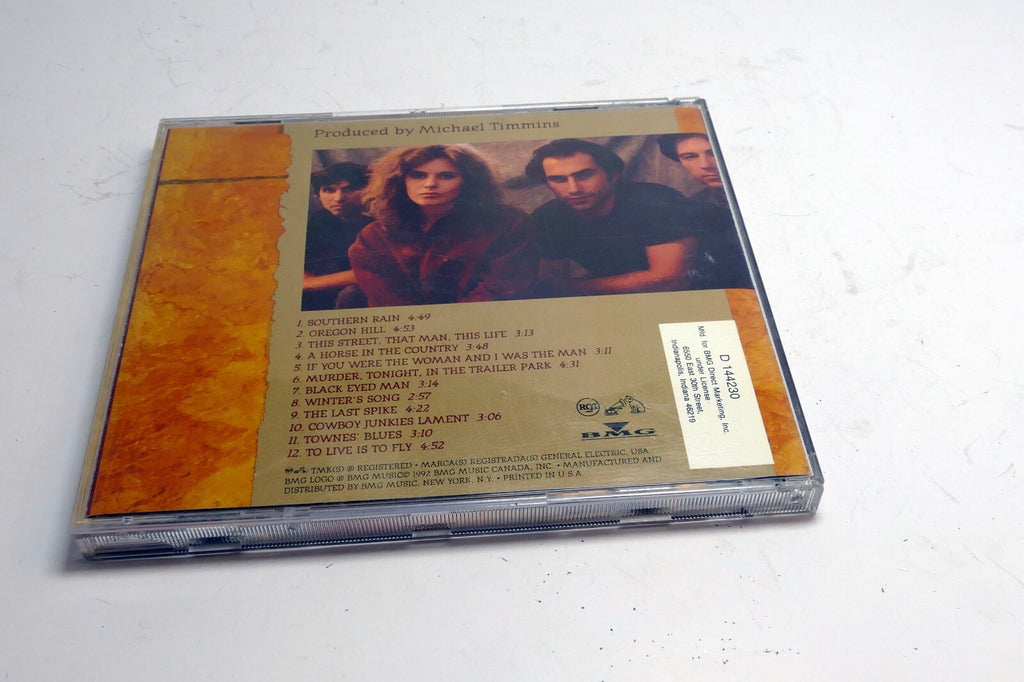 Black Eyed Man - Audio CD By Cowboy Junkies RCA 07863 61049-2 - VERY GOOD