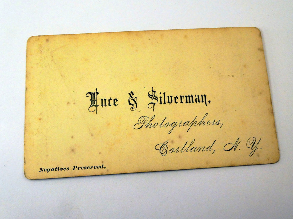 Picture of Gentleman VINTAGE ANTIQUE Photograph 2.5X4" 1880-90's Weidman  family