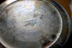 Farberware Sheffield Candy Dish Silver plate  Brooklyn NY 4.5" plate trinket