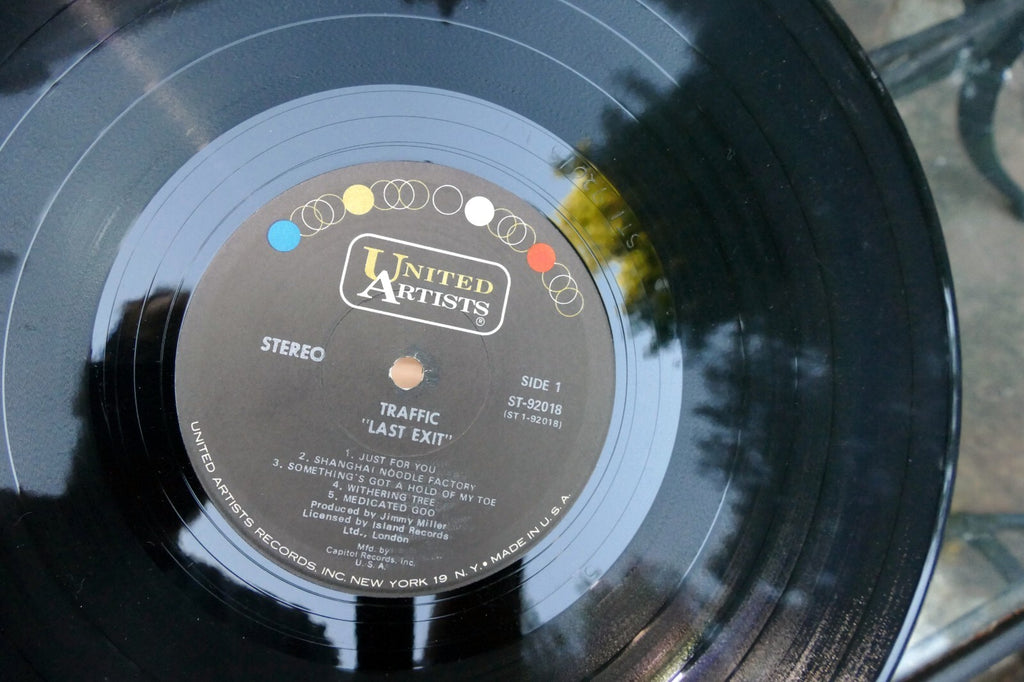 Traffic - LAST EXIT LP Vinyl Stereo Record Album UAS 6702 ST-92018 United Artist