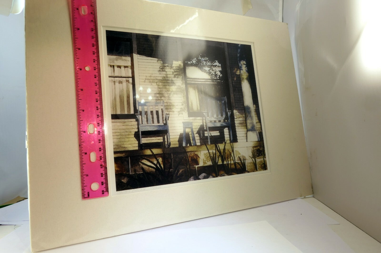 Giclee Print Brown County Artist James Oblack 52/500 Signed Limited Edition