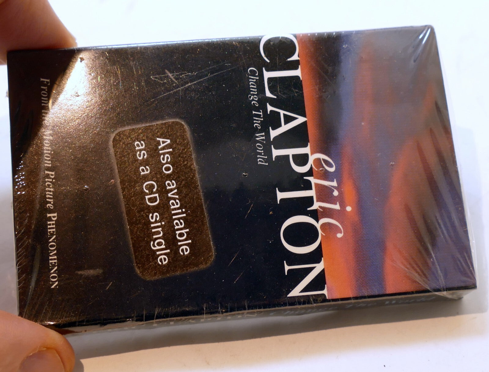 Eric clapton change the world (cassette) single 1996 new unopened