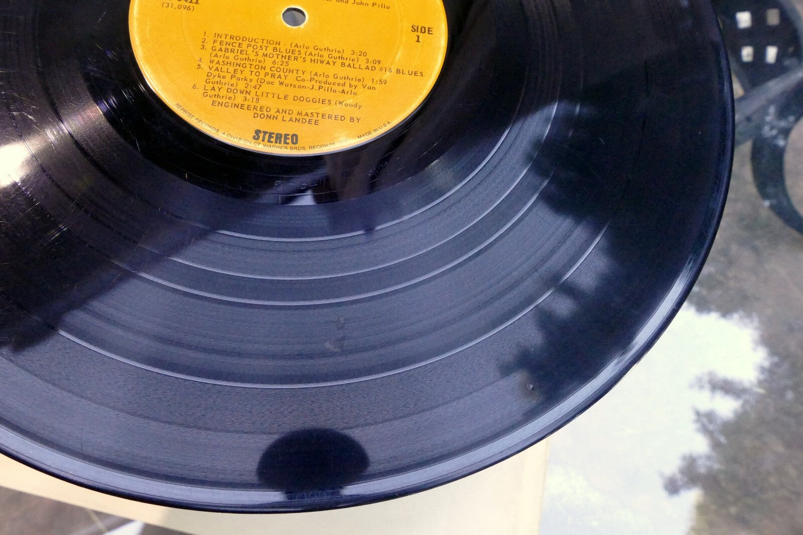 ARLO GUTHRIE - WASHINGTON COUNTY - 1970 REPRISE RECORD RS 6411