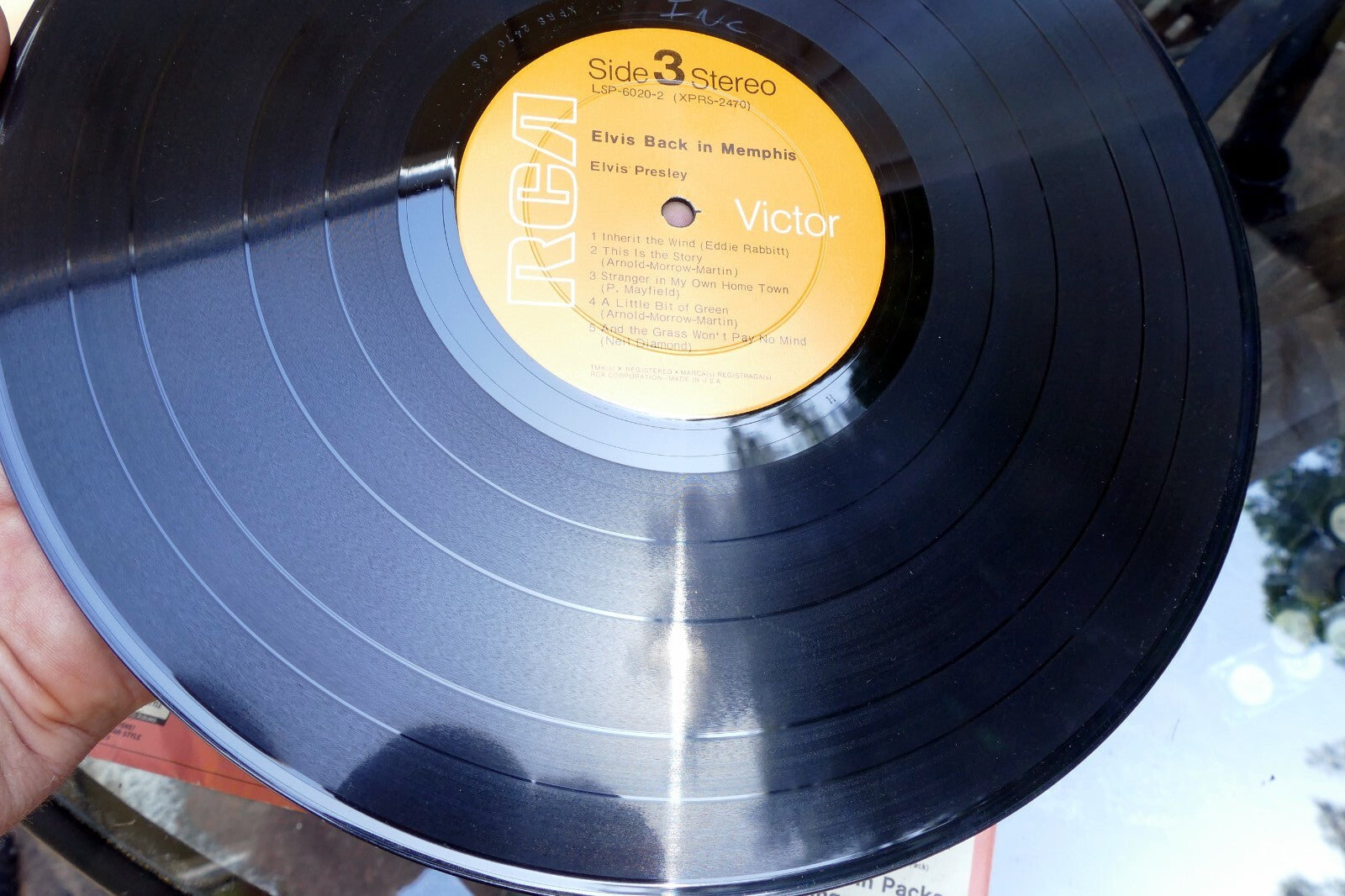 Elvis Presley Back In Memphis Vintage LP Record Album RCA LSP-6020-2 XPRS 2470
