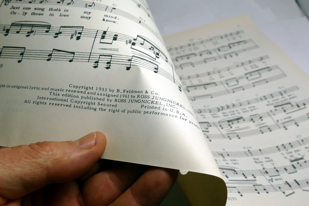 My Song Goes Around The World Jimmy Kennedy Hans May  1933 Sheet Music