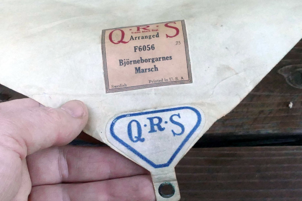 QRS Arranged F6056 Björneborgarnas Marsch Guts & Blackpowder piano roll