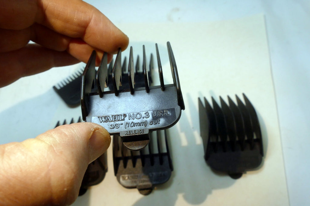 #1 #2 #3 #5 #7 #8  Wahl Guide Comb Attachment mixed lot - missing 4 & 6