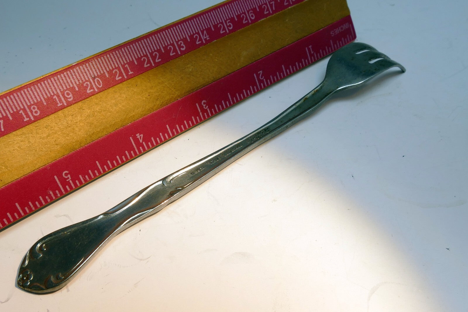 Buffalo Fork  Stainless   Flatware New York vintage salad or desert  6" long