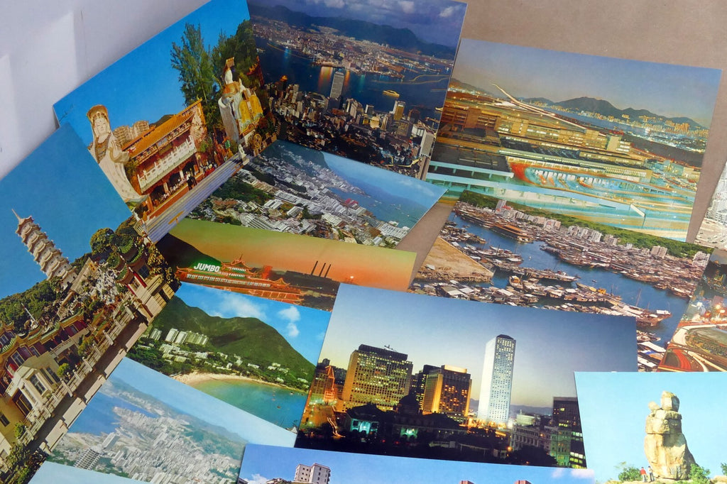 Hong Kong Postcard 1970's  lot of 25 Pack Unposted vintage