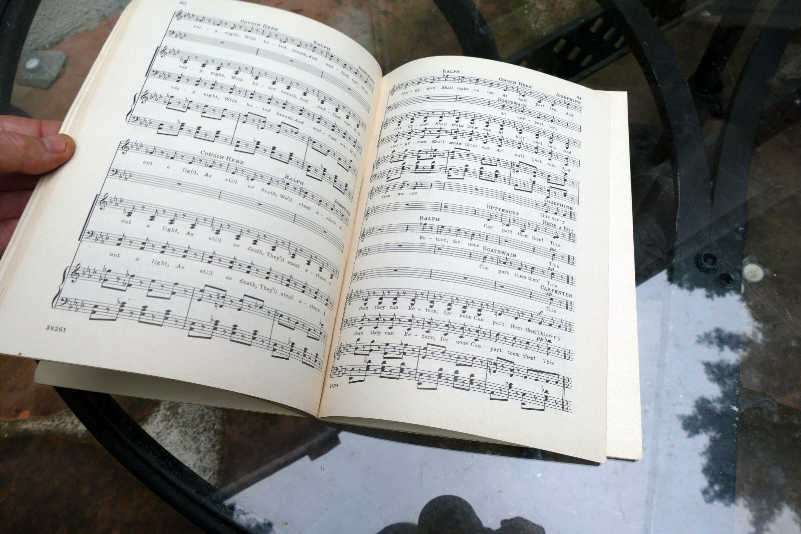 HMS Pinafore Lass That Loved Sailor Piano Sheet Music Book Arthur Sullivan 1623