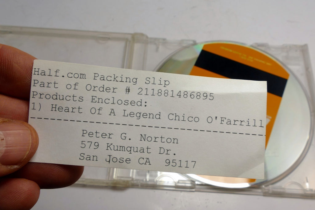 CHICO O'FARRILL - THE HEART OF A LEGEND NEW CD promotional copy