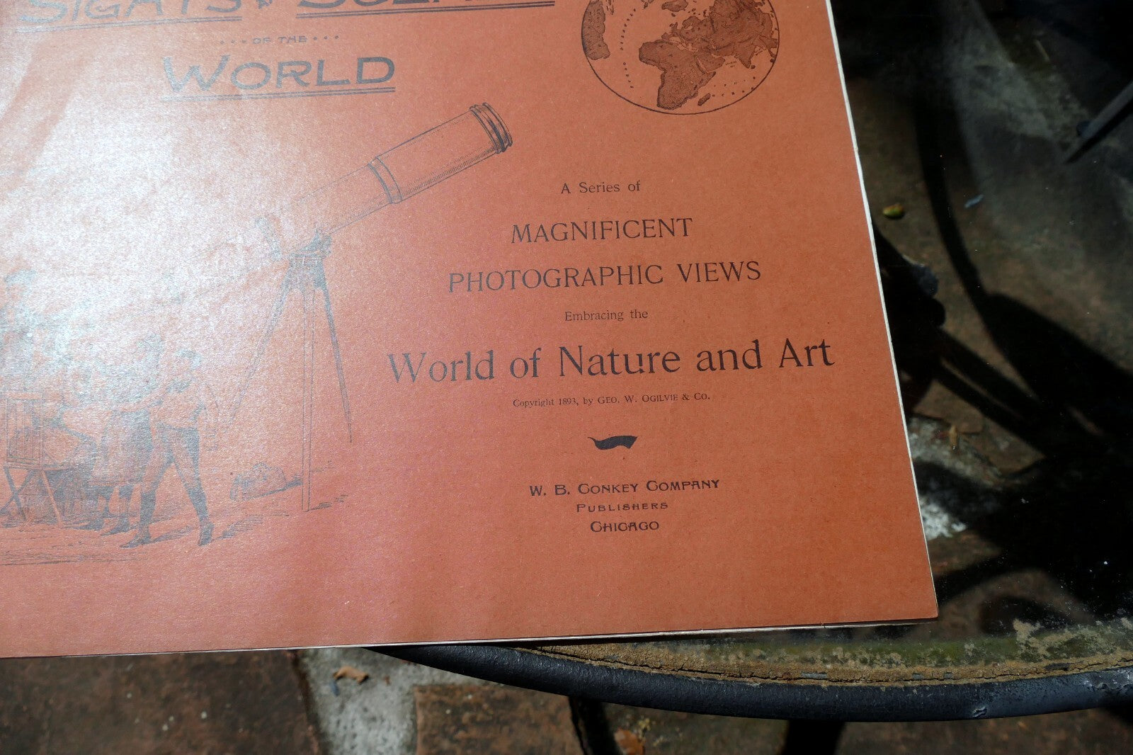 Sights and Scenes of the World No 6, Dec. 1893 Nature and Art Photographic Views