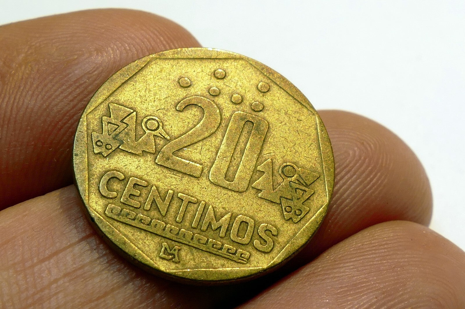 20 Centimos Mexico Coin  1994