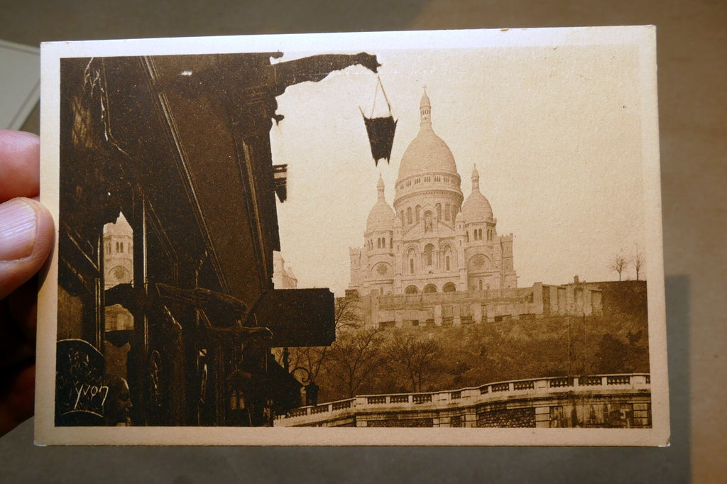 Paris  France  Les Jolis Coins Unposted Postcard Notre-Dame Sacre-Coeur 1920's