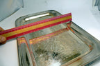 Viking Plate EP Copper Silver Plate Rectangle Serving Tray Platter ornate 9X14"