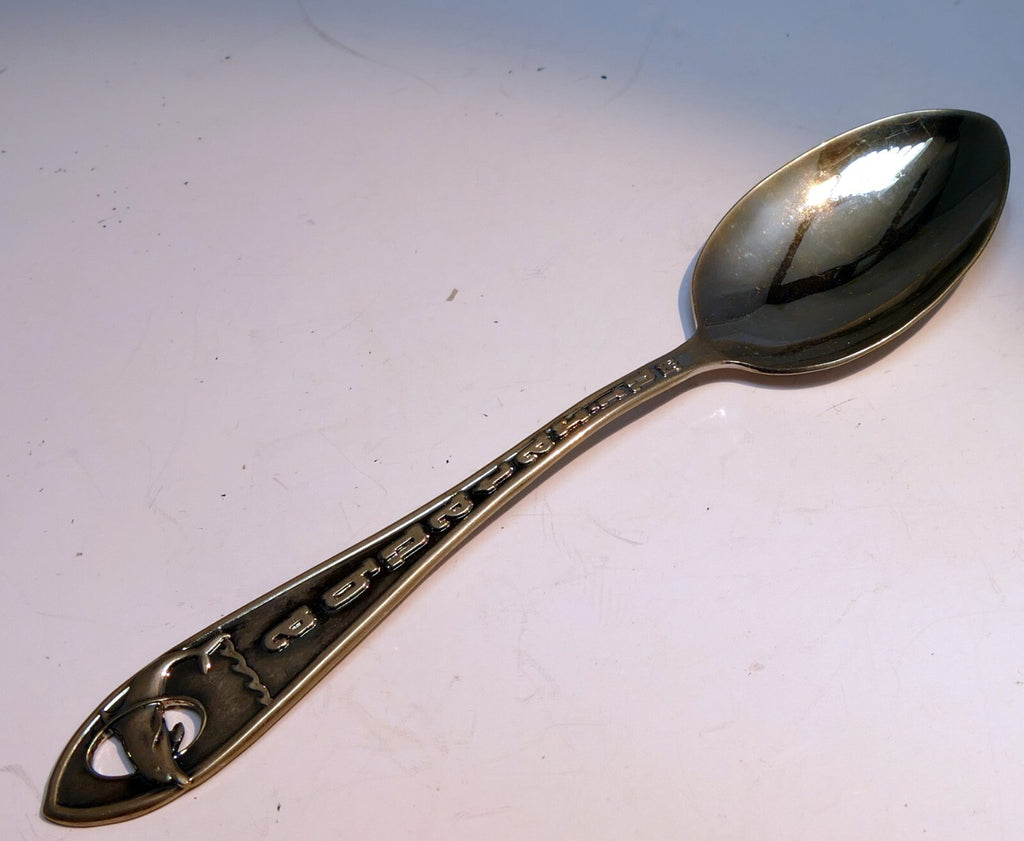 Aquatarium aquarium souvenir spoon dolphin steel collectible vancouver aquarium