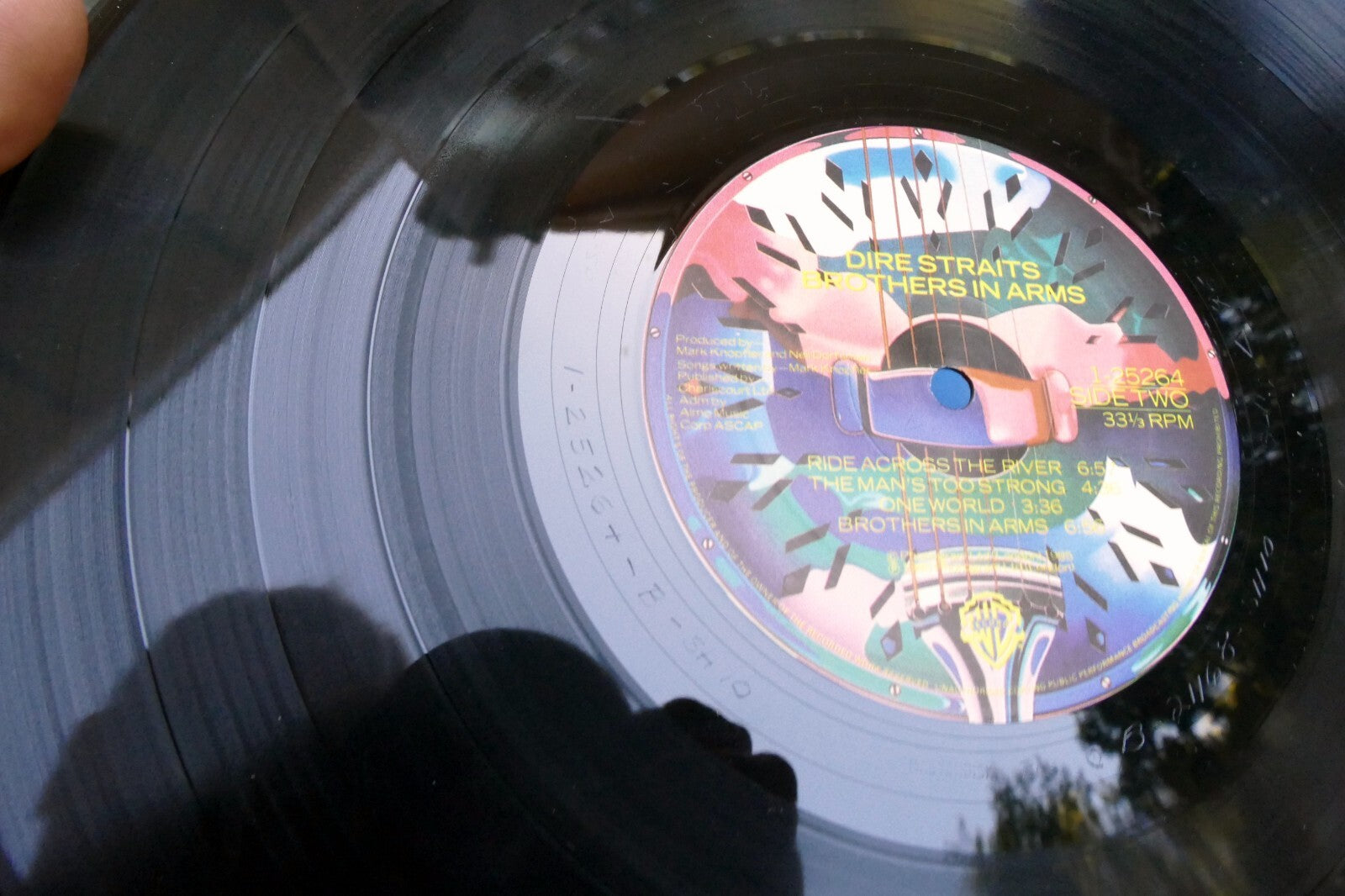 Dire Straits "Brothers in Arms" Warner Bros. Records  1- 25264 Vinyl LP  1985 or