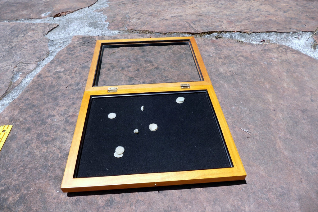 Wooden Box  Picture Photo Frame Display case 11X15" for pictures or jewelry