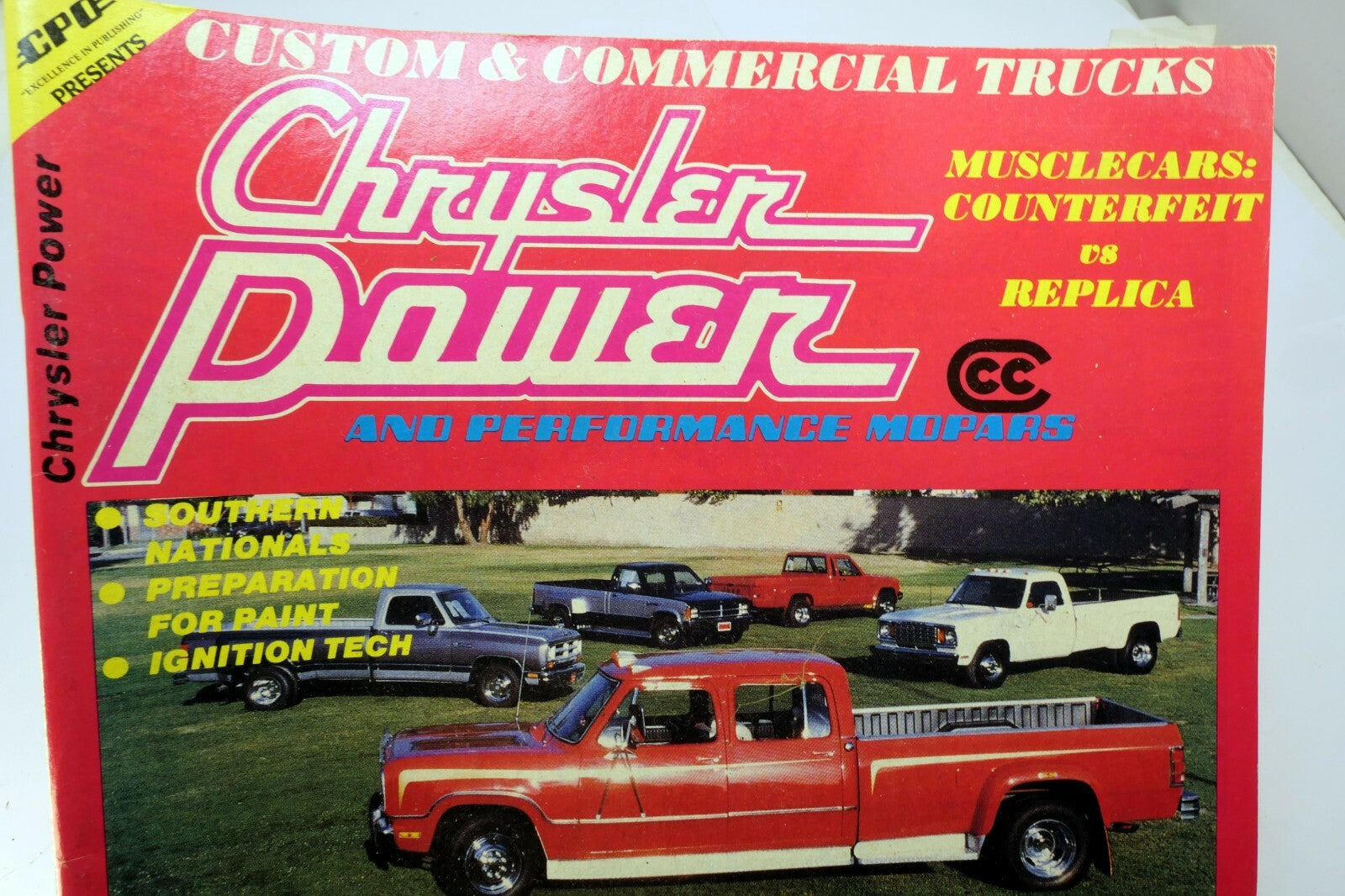 Chrysler power car magazine september 1993 performance mopars muscle cars fakes