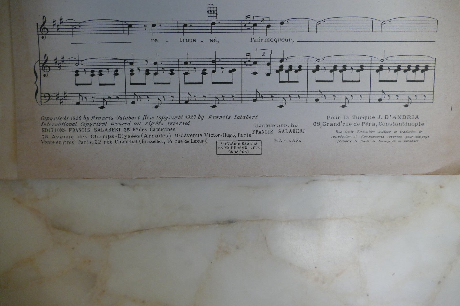 Ca... C'Est Paris 1927, Jose Padilla, Lucien Boyer and Jacques-Charles