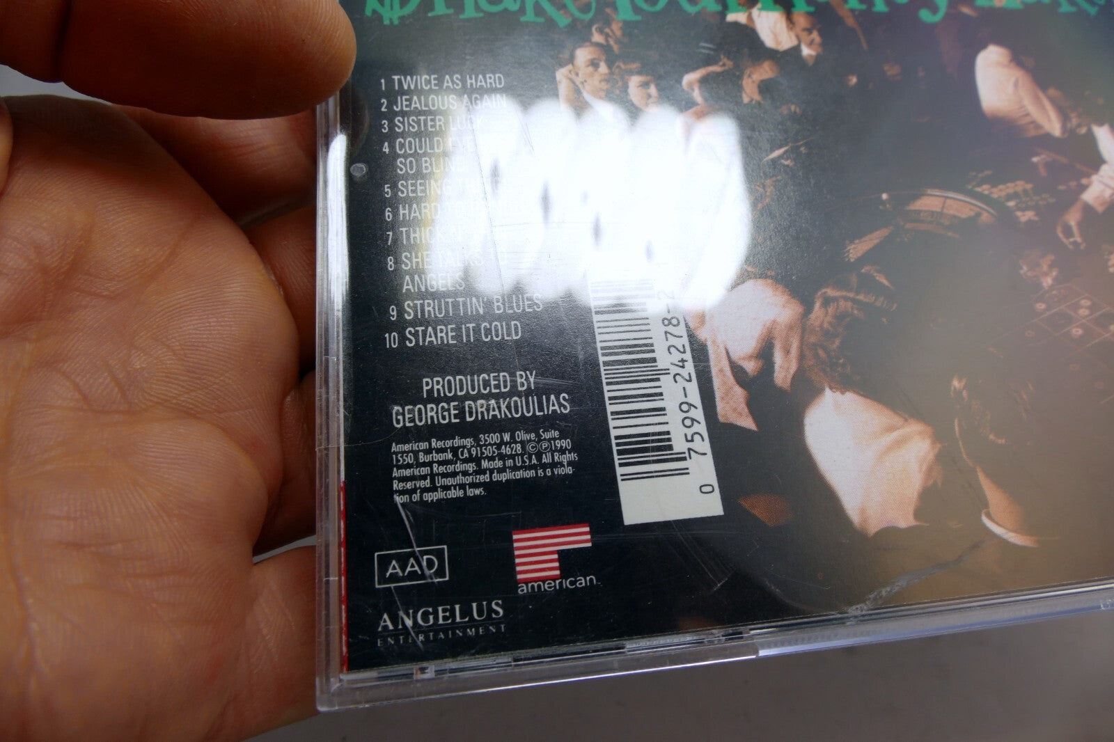 Shake Your Moneymaker - Music CD - Black Crowes -   Audio 9 24278-2 Very Good