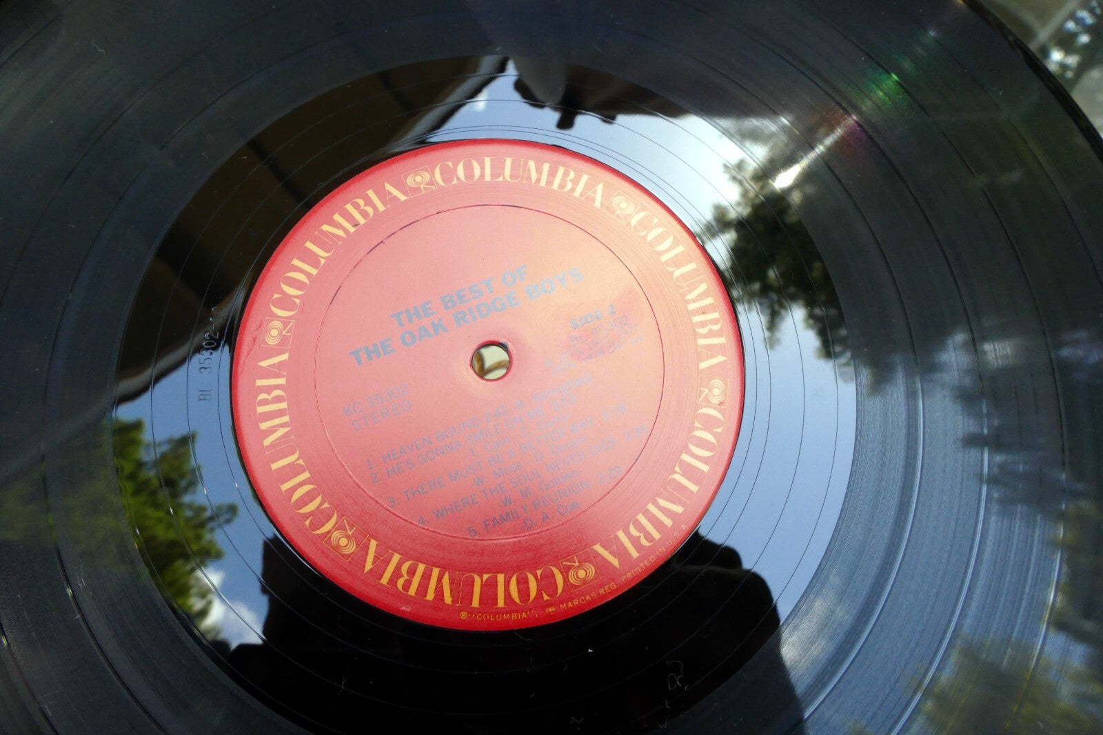 OAK RIDGE BOYS The Best of  Vinyl LP PC-35302 Greatest Hits  1978 CBS