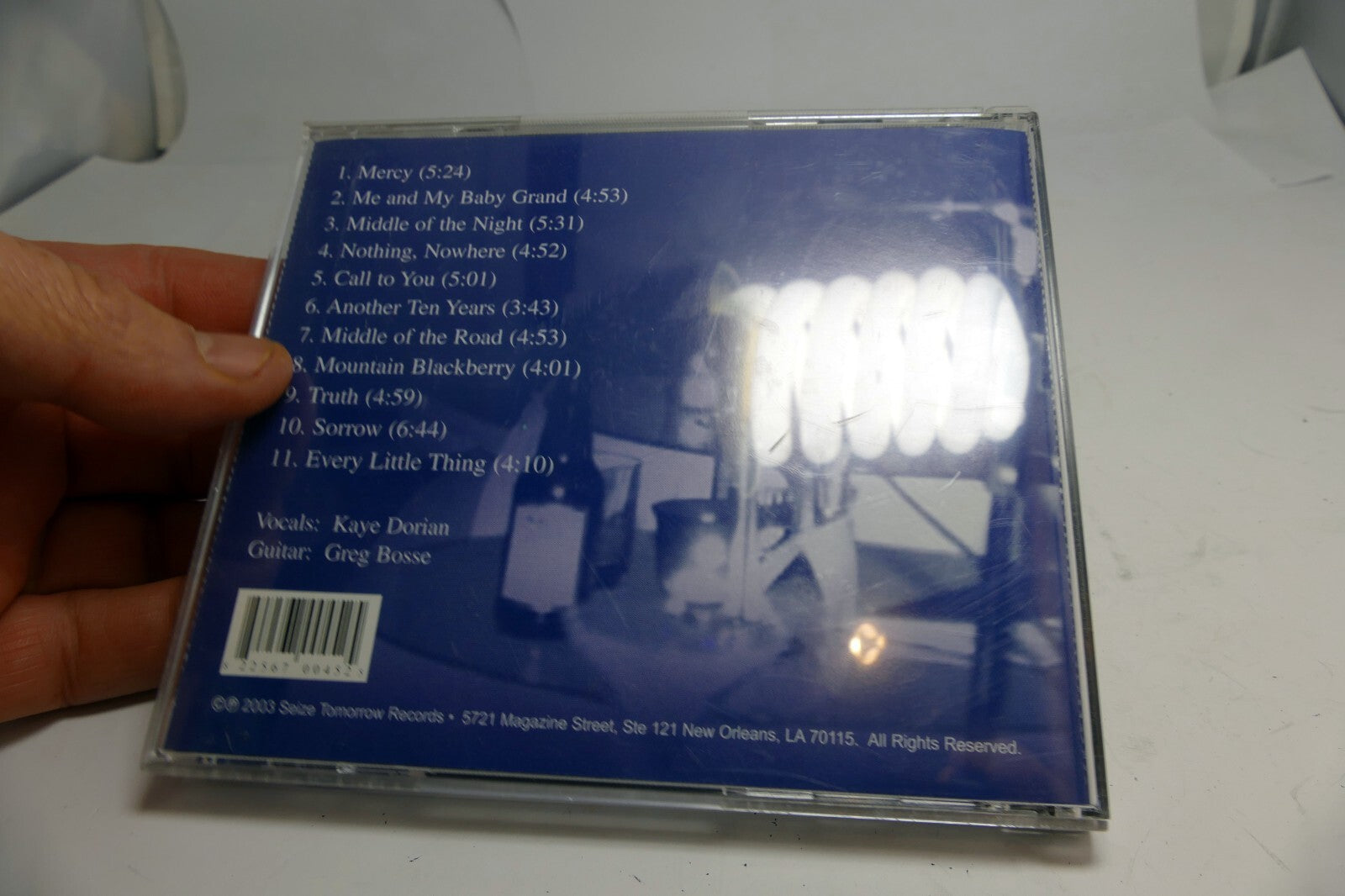Tandem - Live in New Orleans Music CD TMST-01 2003 seize Tomorrow