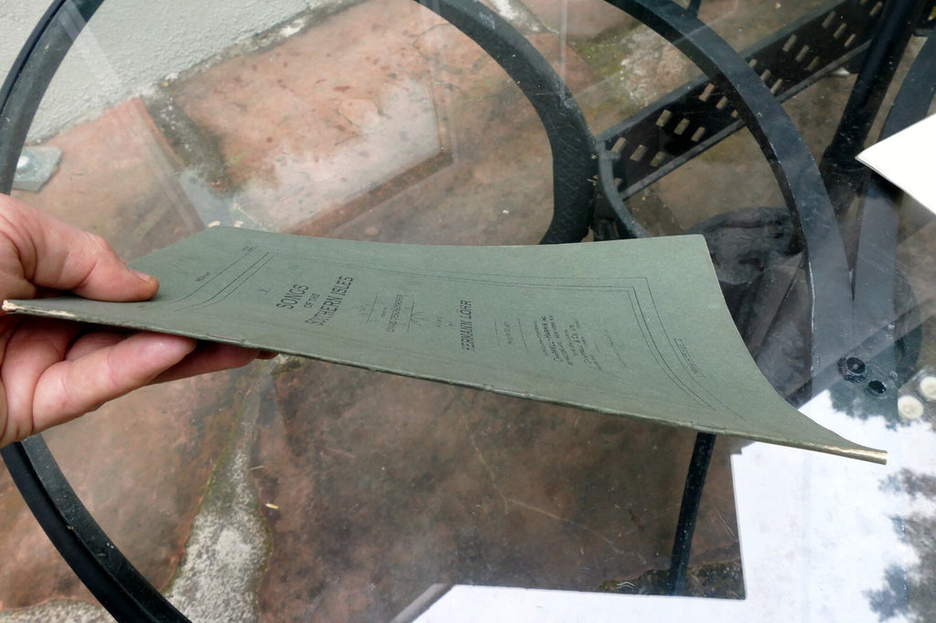 Songs Of The Southern Isles Edward Teschemacher Hermann Lohr SHEET MUSIC 1924