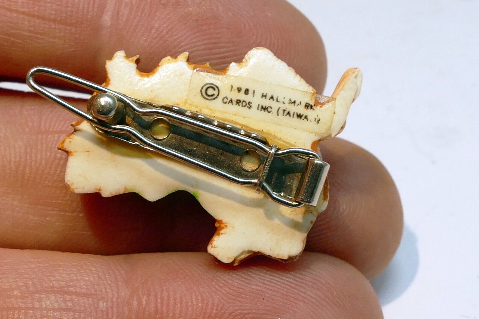 "Bogey" MONKEY GIRL PIn Hair Clip Accessory vintage 1981