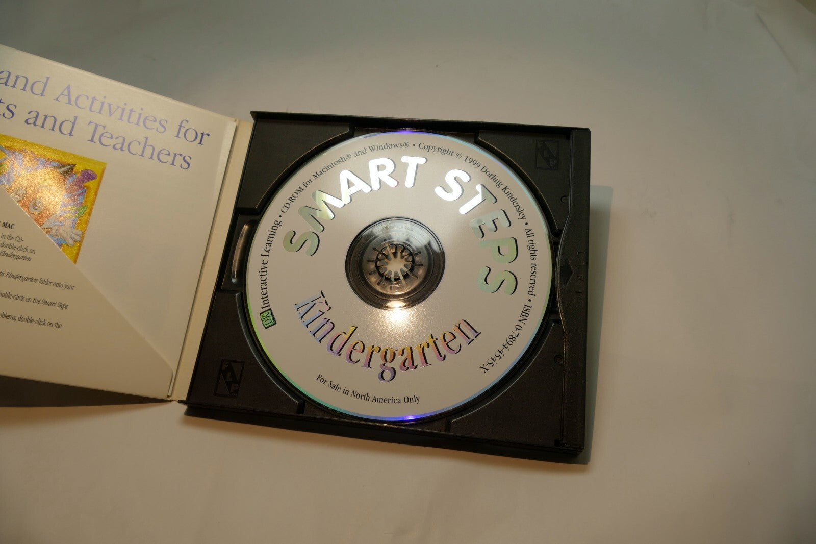 DK Smart Steps Kindergarten Pc Mac New Cd Rom for Windows 95 98