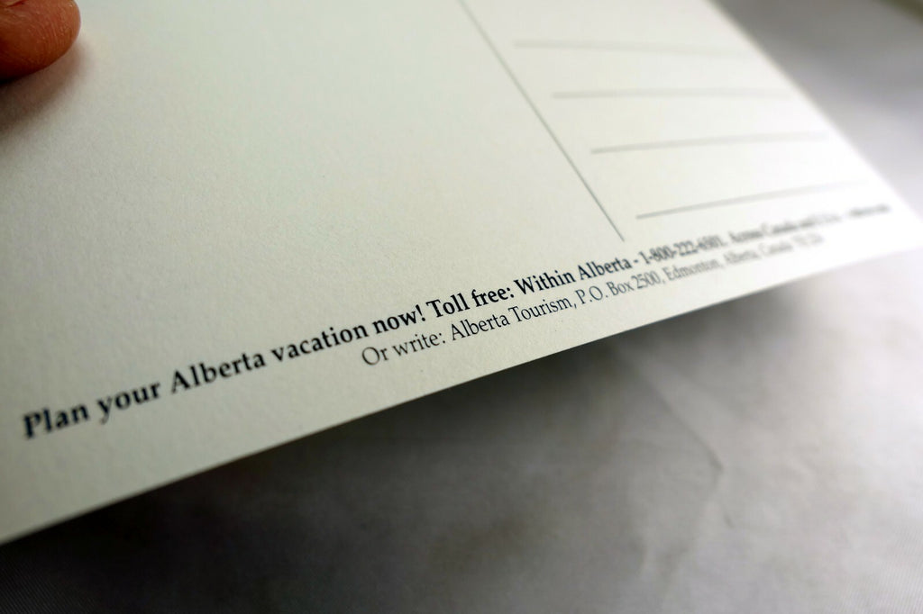 Calgary Skyline City Downtown Alberta  Canada Postcard 1970's vintage unposted