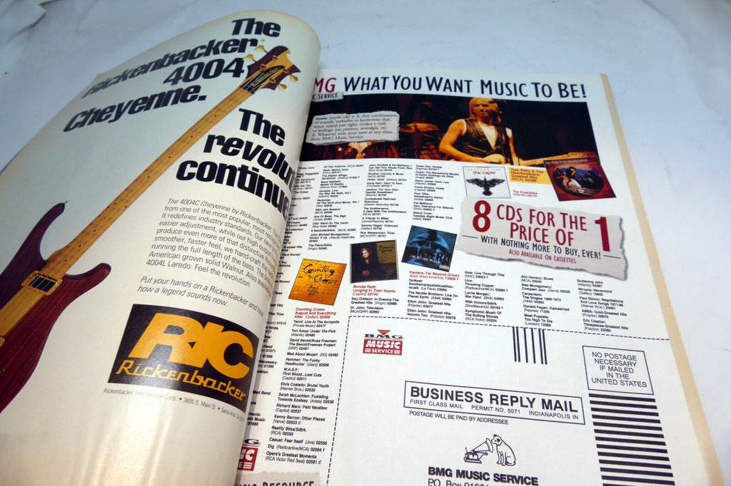 Guitar World Magazine September 1994 Pink Floyd Interview w/ David Gilmour