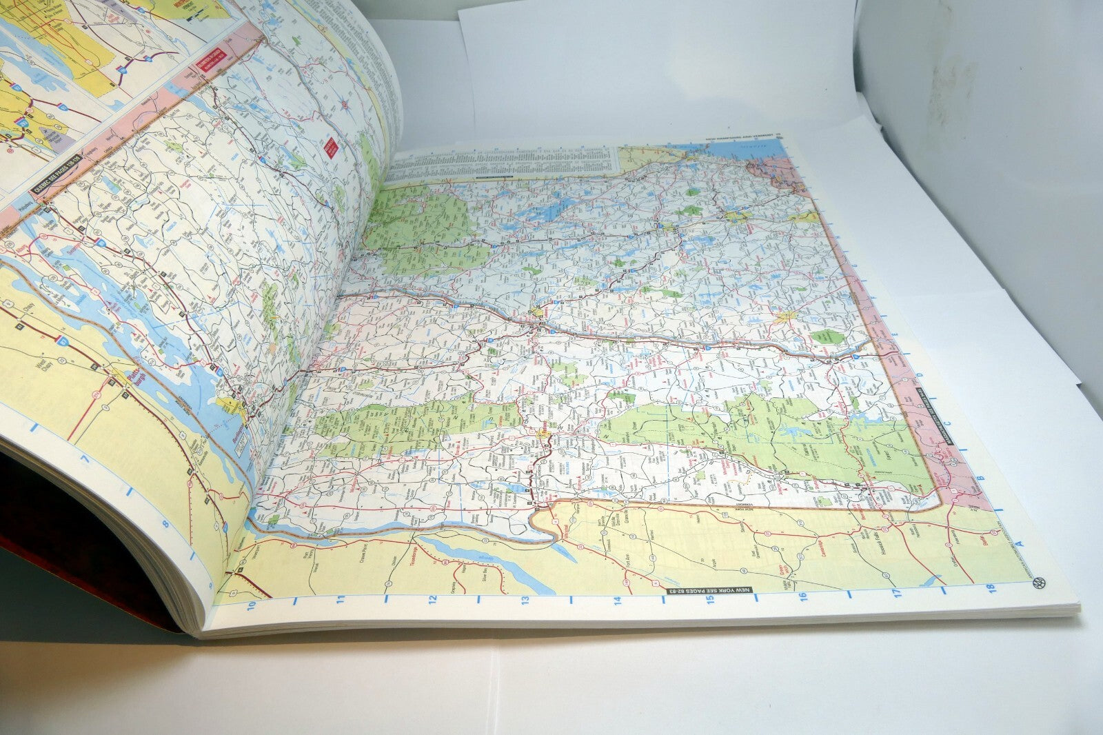 AAA North America Road Atlas 1997 United States Canada Large Map 150 pages
