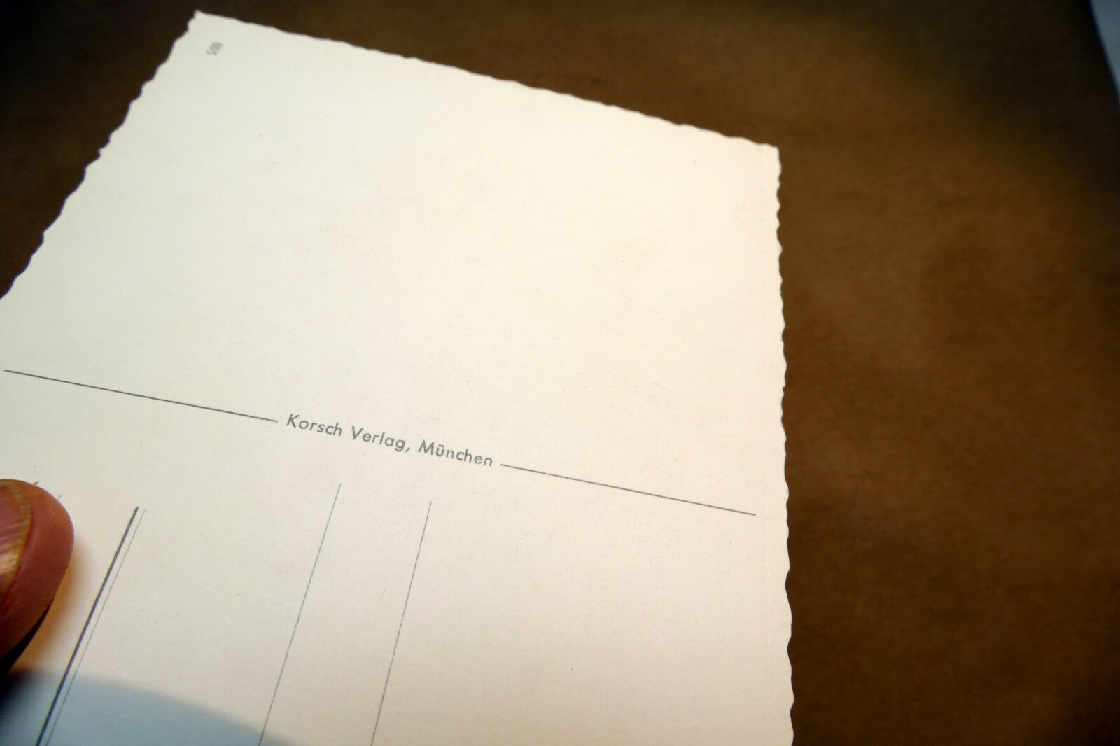 Adolf KORSCH VERLAG Postcard Munchen Boy with dear - Unposted Art