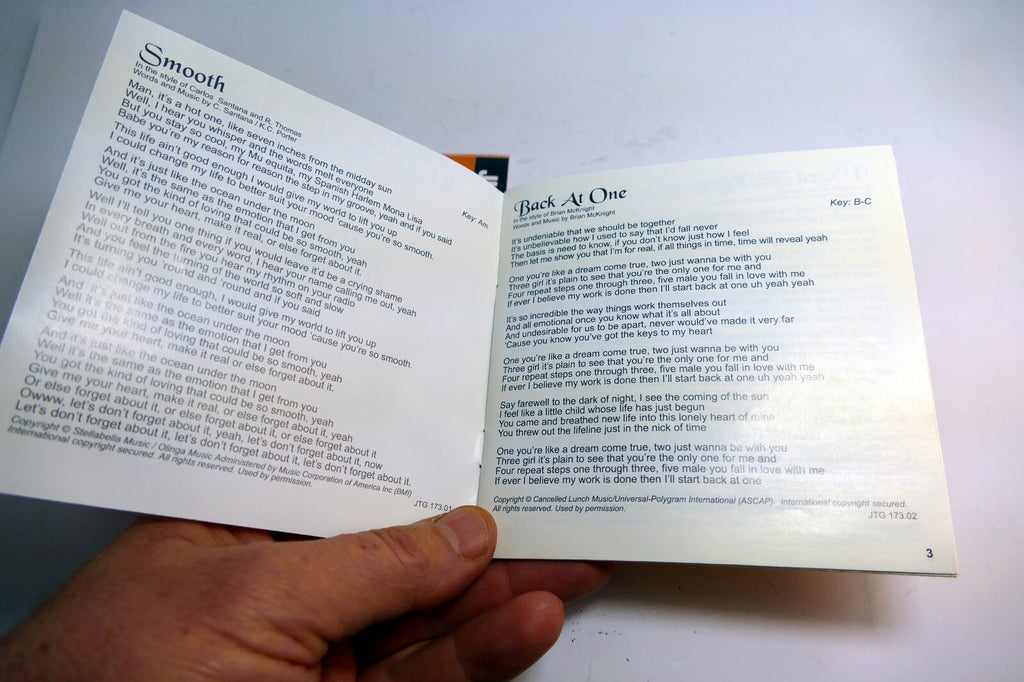 INLAY Cover ART Only NO Case or CD included Just Tracks Millennium Hits JTG 173