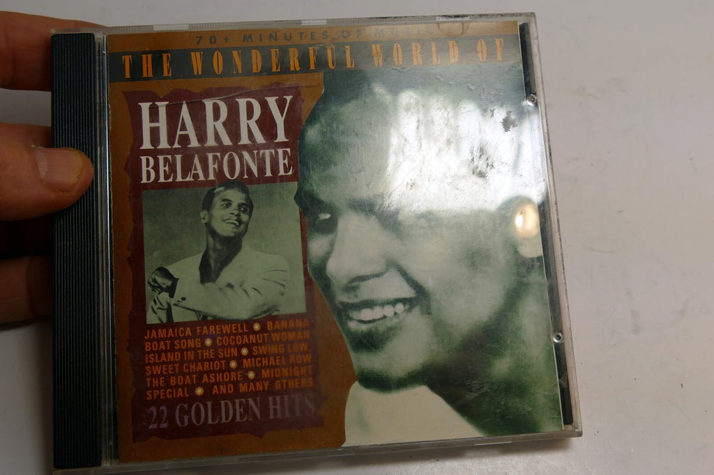 Cover art only Wonderful World Harry Belafonte 22 Golder Hits  (NO CD included)