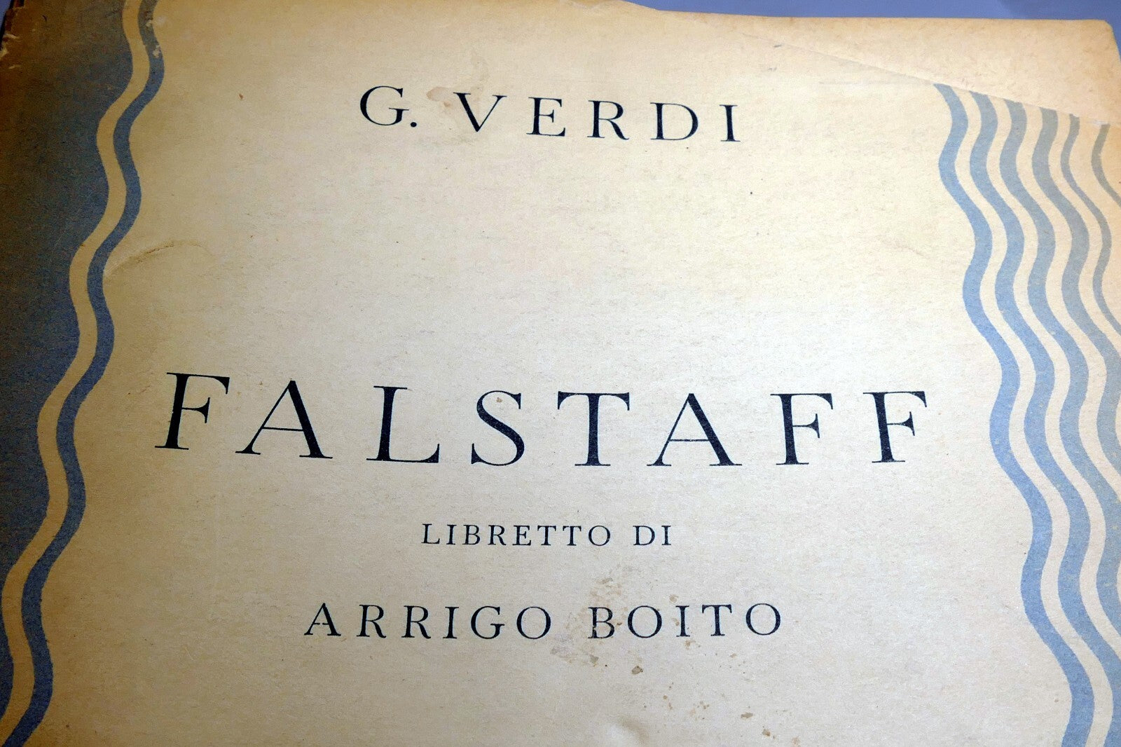 Falstaff giuseppi verdi libretto opera 1893 matz boito arrigo boito milano italy