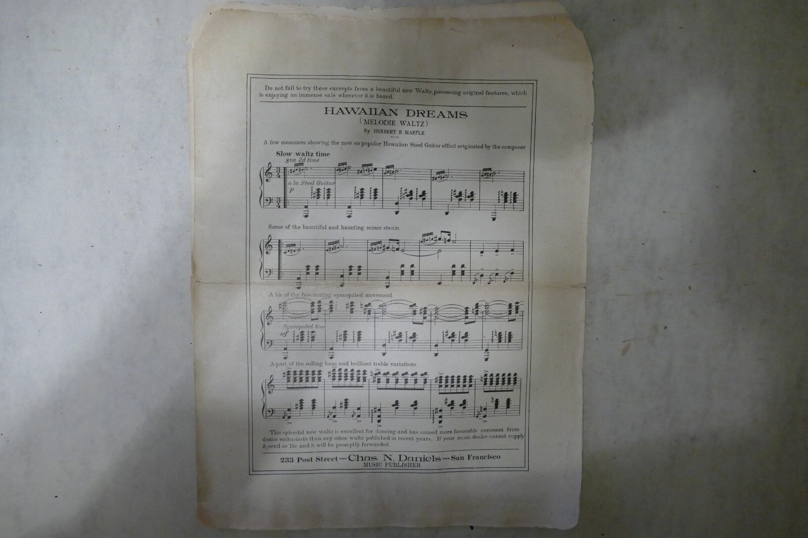 It's A Rambling Flivver, 1917, by Byron Gay, Charles N. Daniels