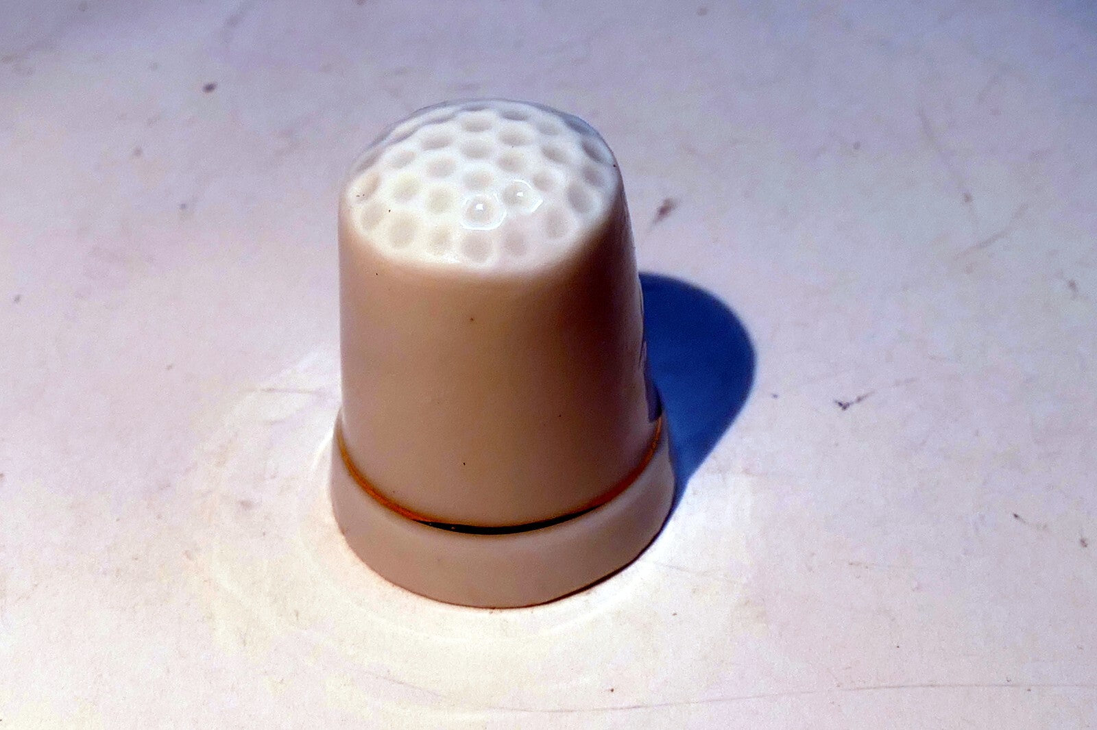 Porcelain Thimble Souvenir Washington DC US Capitol Building