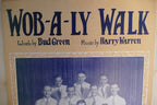 Wob a ly walk 1928 sheet music by harry warren and bud green, shapiro, bernstein and co.