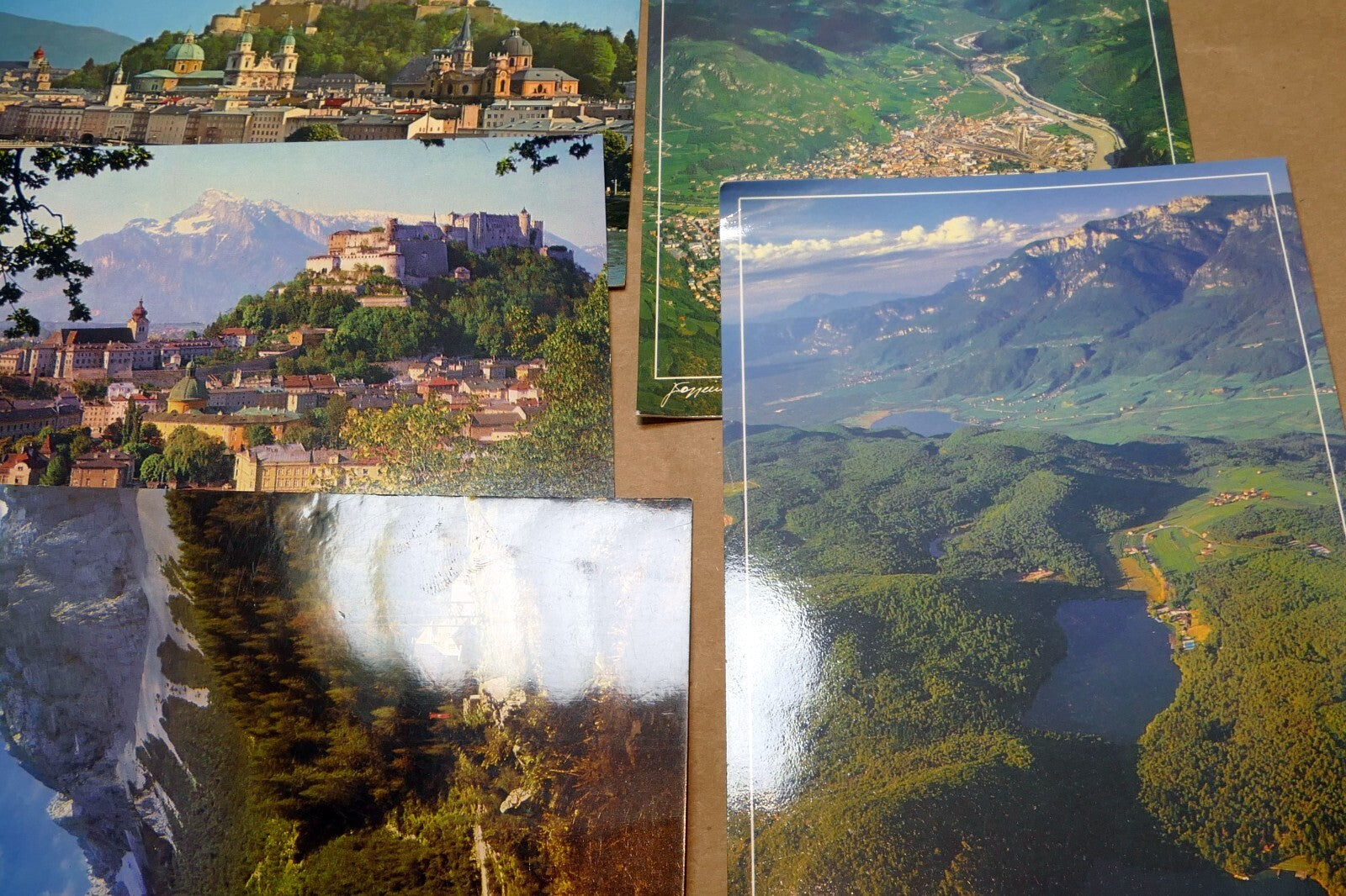 Salzburg Austria Unposted Postcard Lot pack of 14 Landscapes Castles 1960-80's