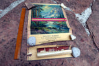 Lincoln Market 1949 Advertising Poster Calendar William Thompson Lemoore CA USA