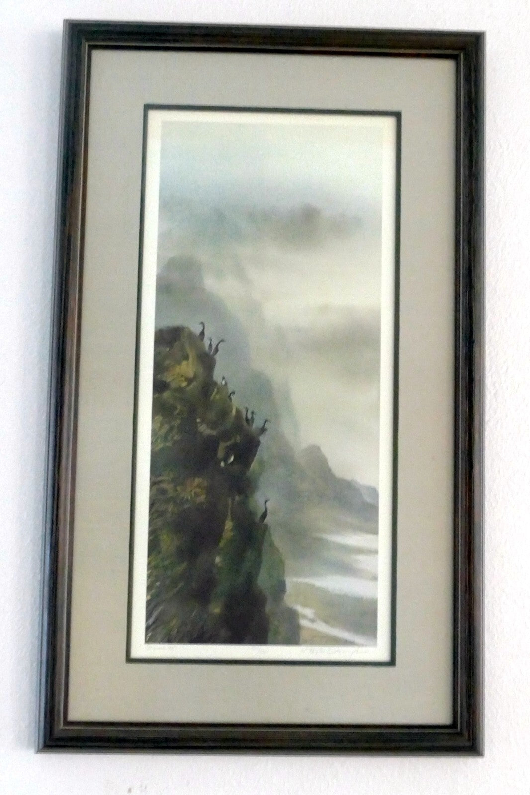Nancy Taylor Stonington "Cormorant" 549/750 Lithograph Print Hand Signed
