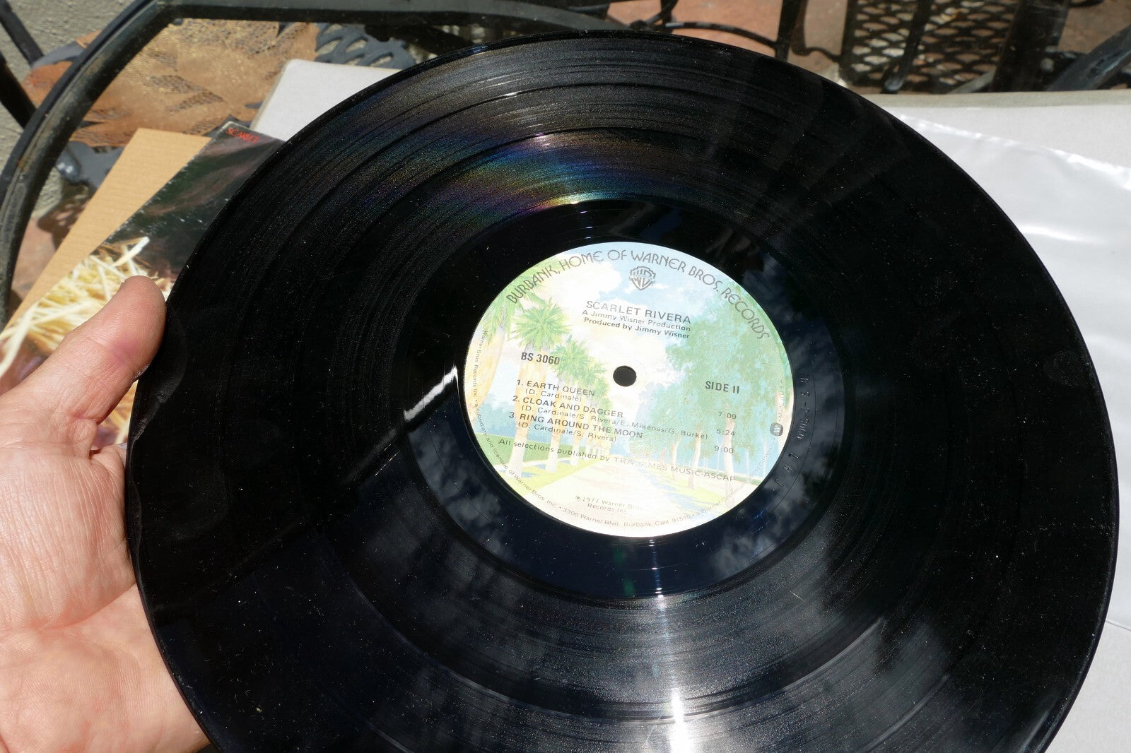 SCARLET  RIVERA - LP - Self Titled - Warner Bros. BS 3060 1979 VG