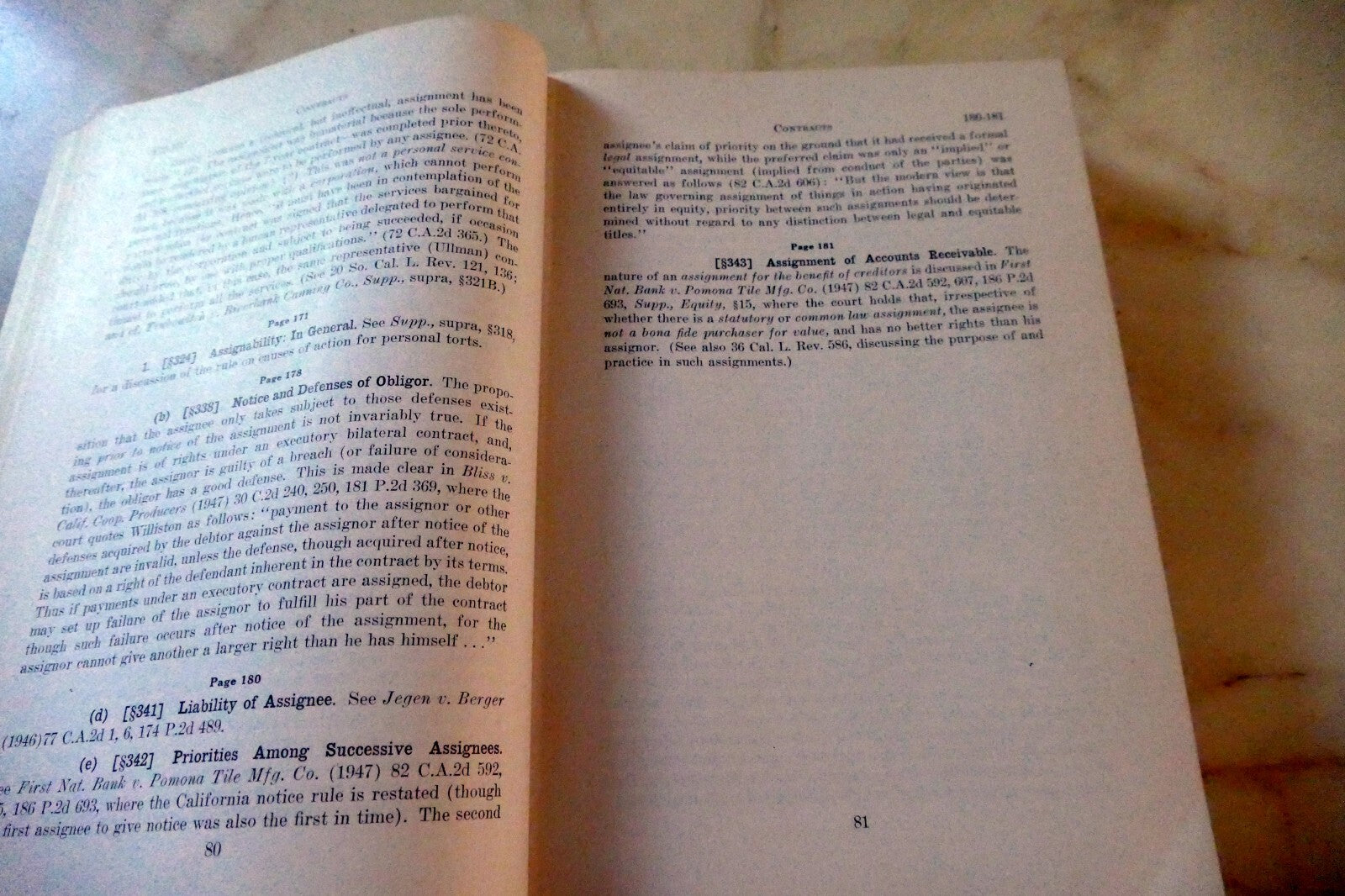 Summary of California Law 1950 Witkin Supplement San Francisco USA